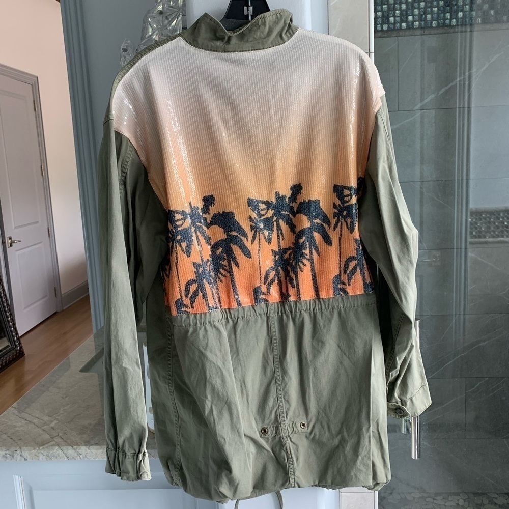 LE SUPERBE Hotel California Sequin Back Anorak - Picture 11 of 13